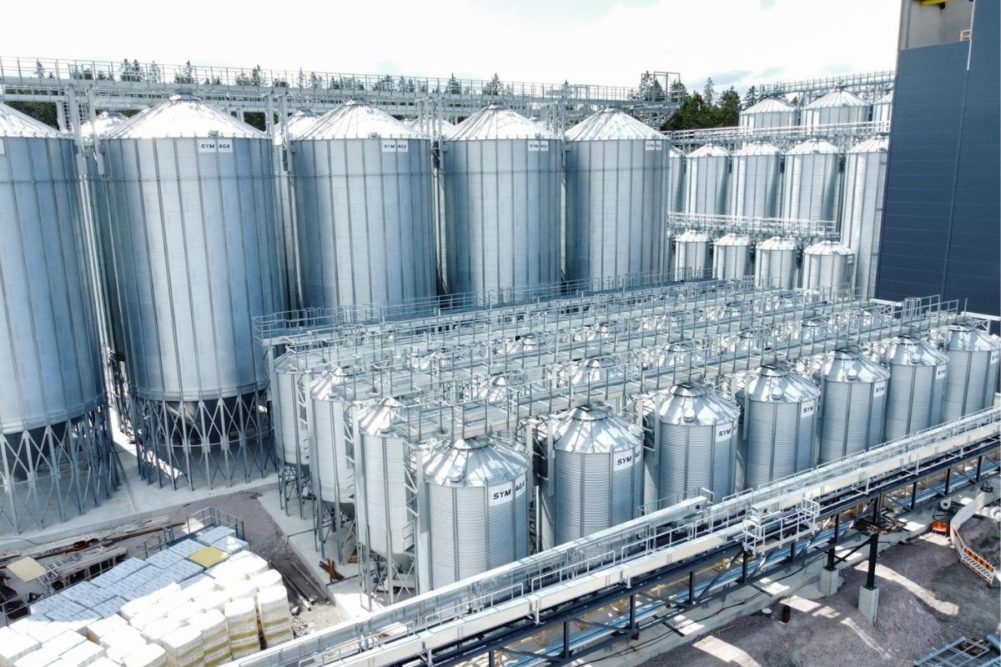 Aerial view of Viking Malting Plant