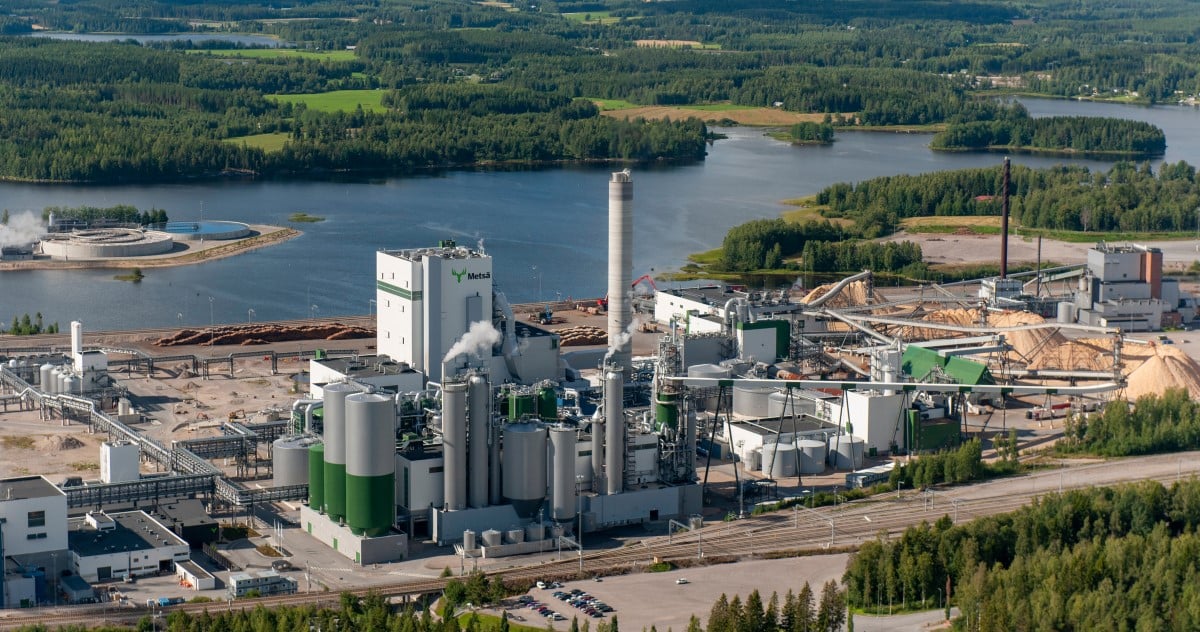 Aerial view of Bioproduct Mill