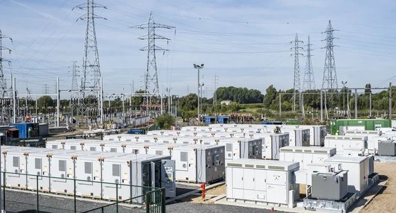 View of battery energy storage systems